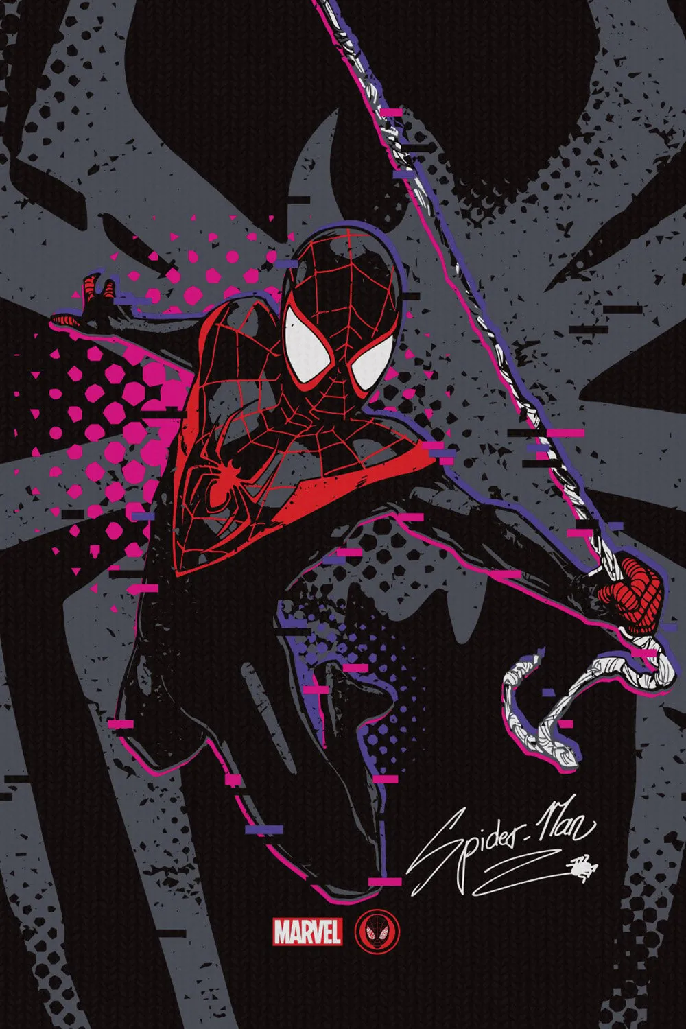 Spider Man Web Slinger Oversized T-shirt