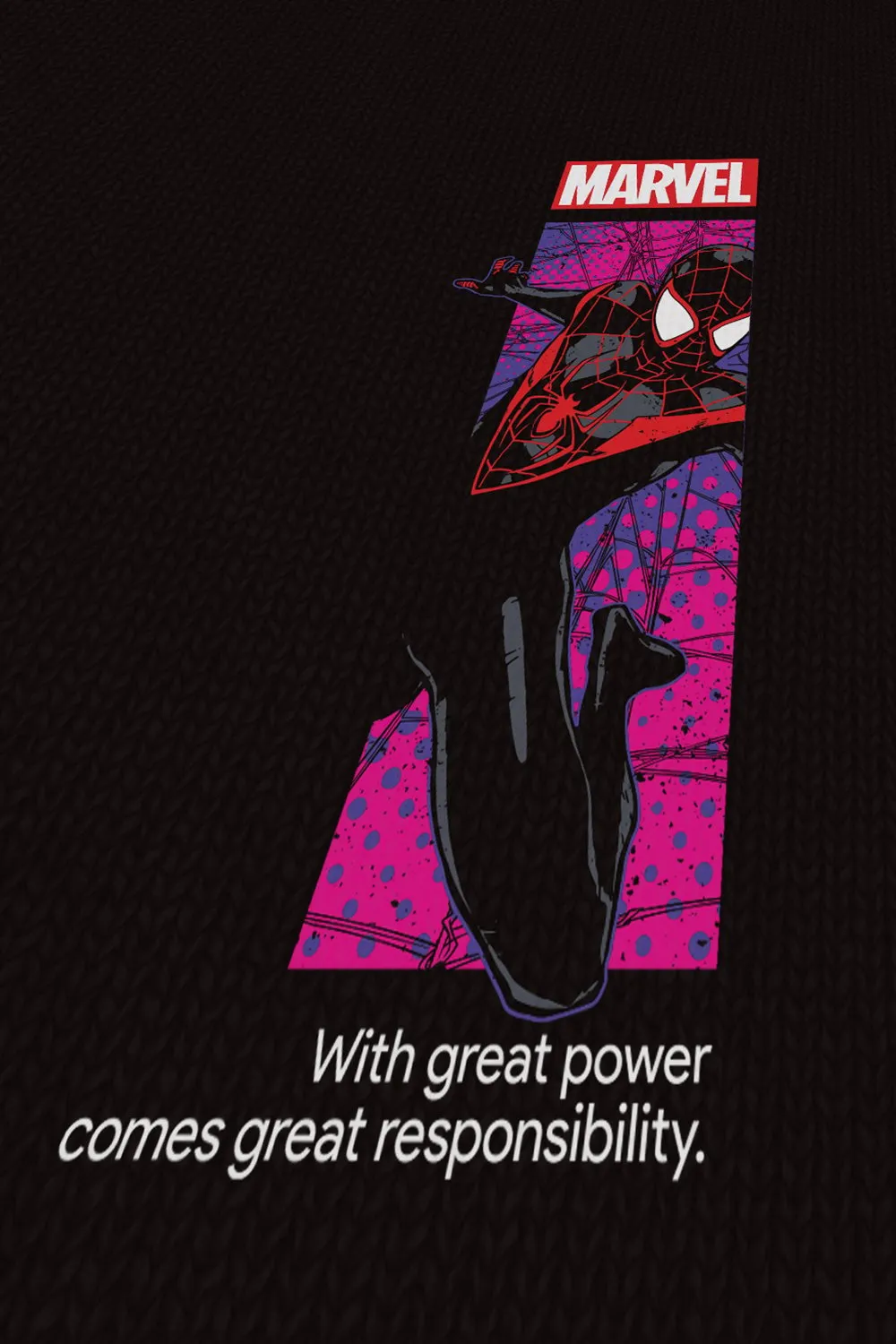 Spider Man Web Slinger Oversized T-shirt