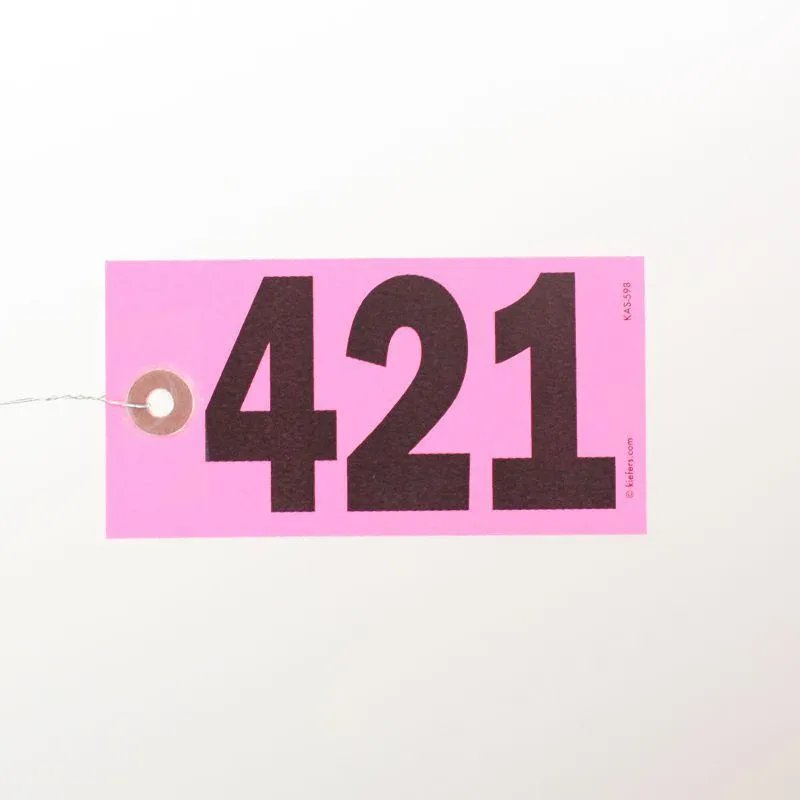Star Bright Tags, Wired (500/Box)