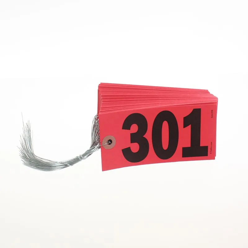 Star Bright Tags, Wired (500/Box)