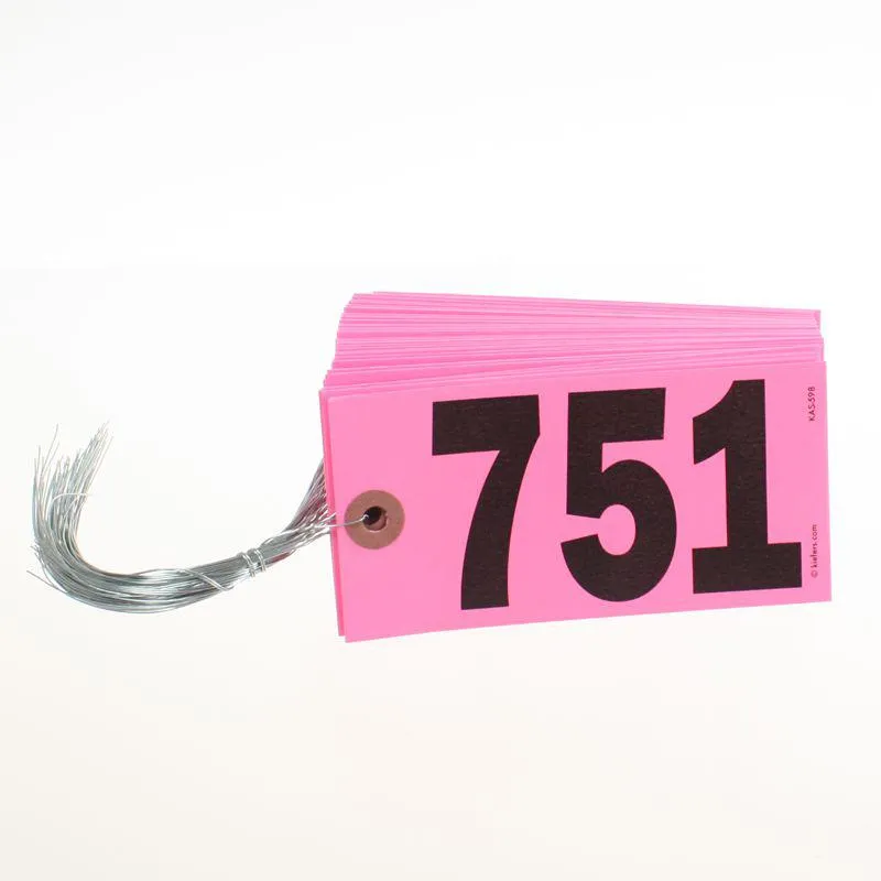 Star Bright Tags, Wired (500/Box)