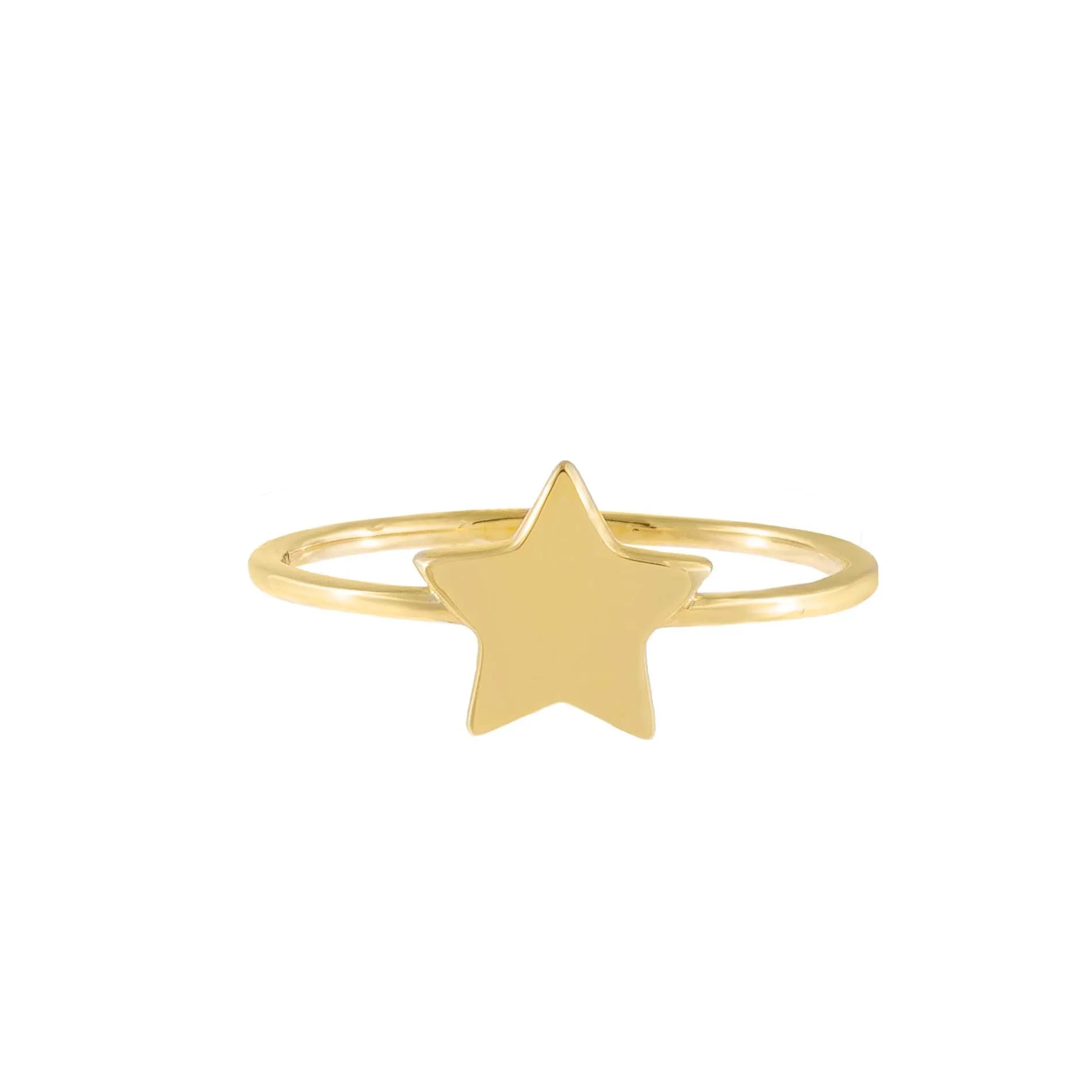 Star Ring 14K