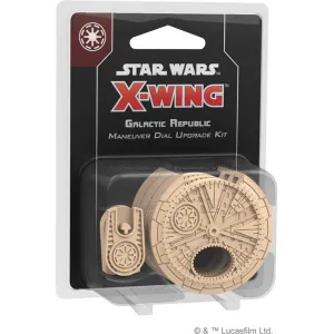 Star Wars X-Wing (2nd Ed): Galactic Republic Maneuver Dial Upgrade Kit