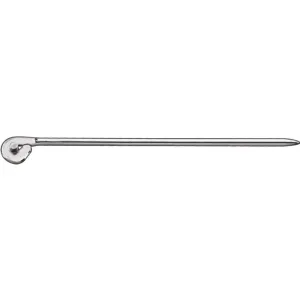 Sterling Silver Pin Stem with Rivet for Brooch
