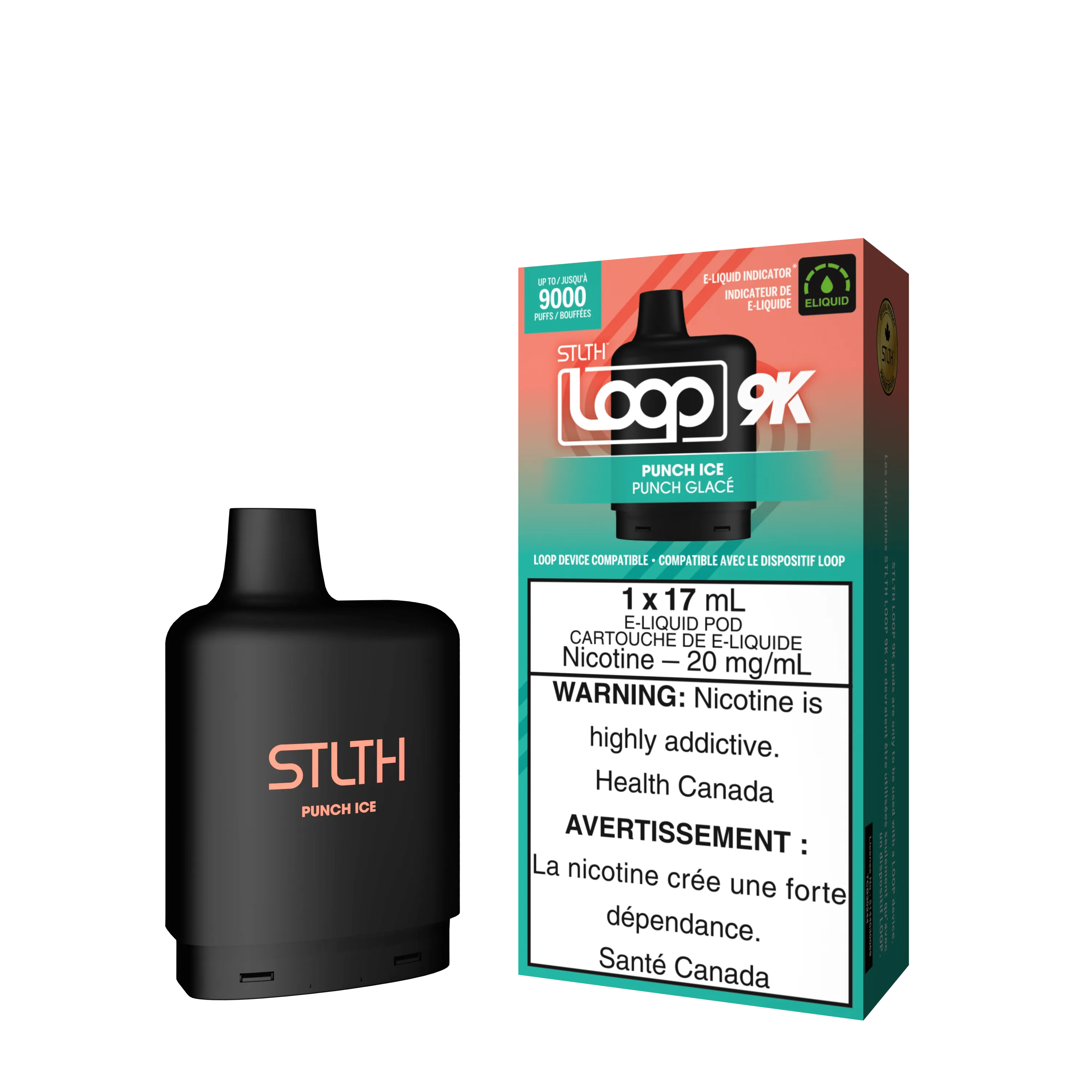 STLTH Loop 9K Pod - Punch Ice