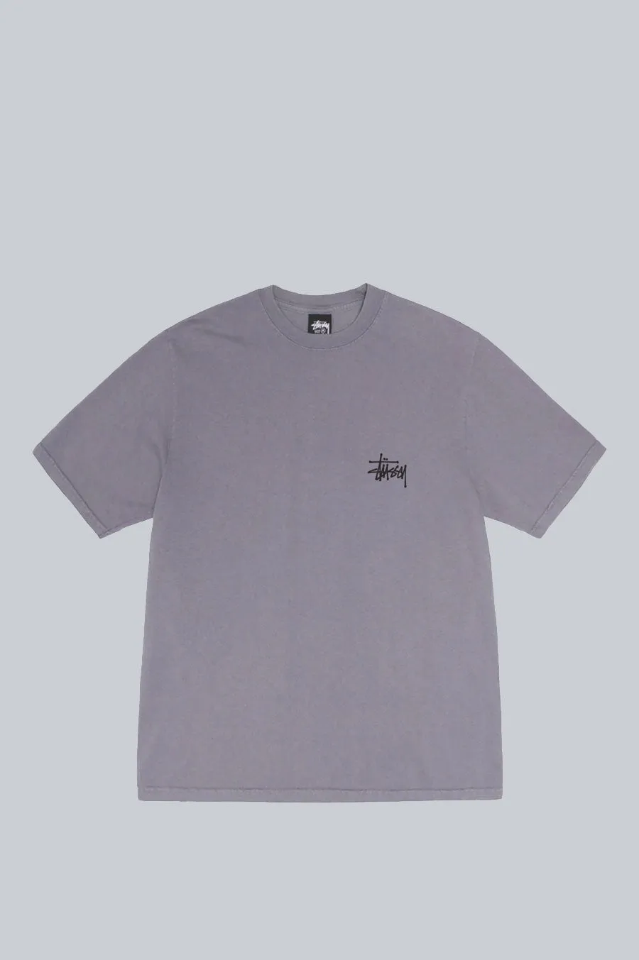 STUSSY BUILT IN USA PIG DYED TEE SHARK