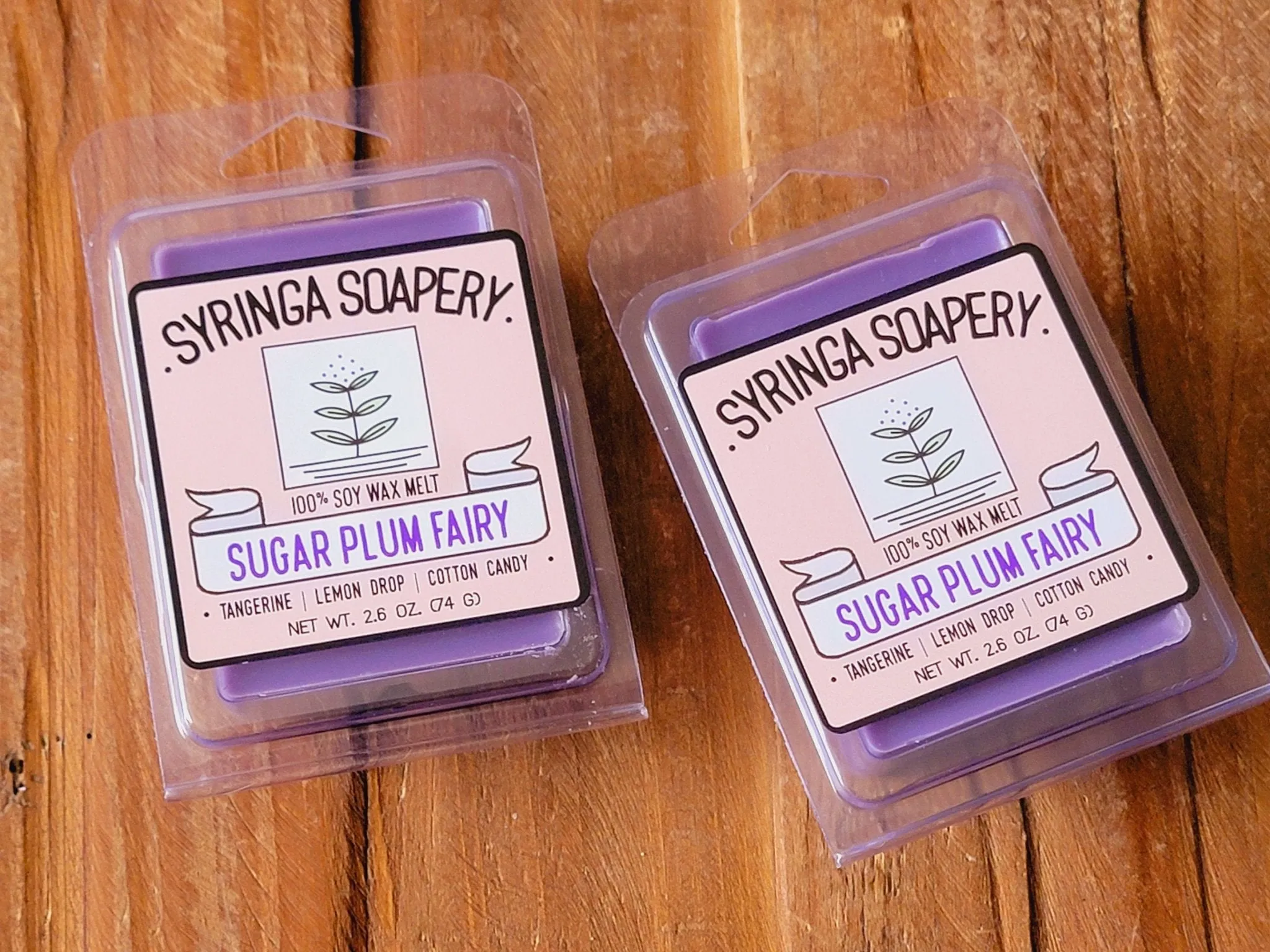 SUGAR PLUM FAIRY 100% Soy Wax Melt