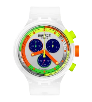 Swatch Neon Jelly Originals Big Bold 47mm SB02K100