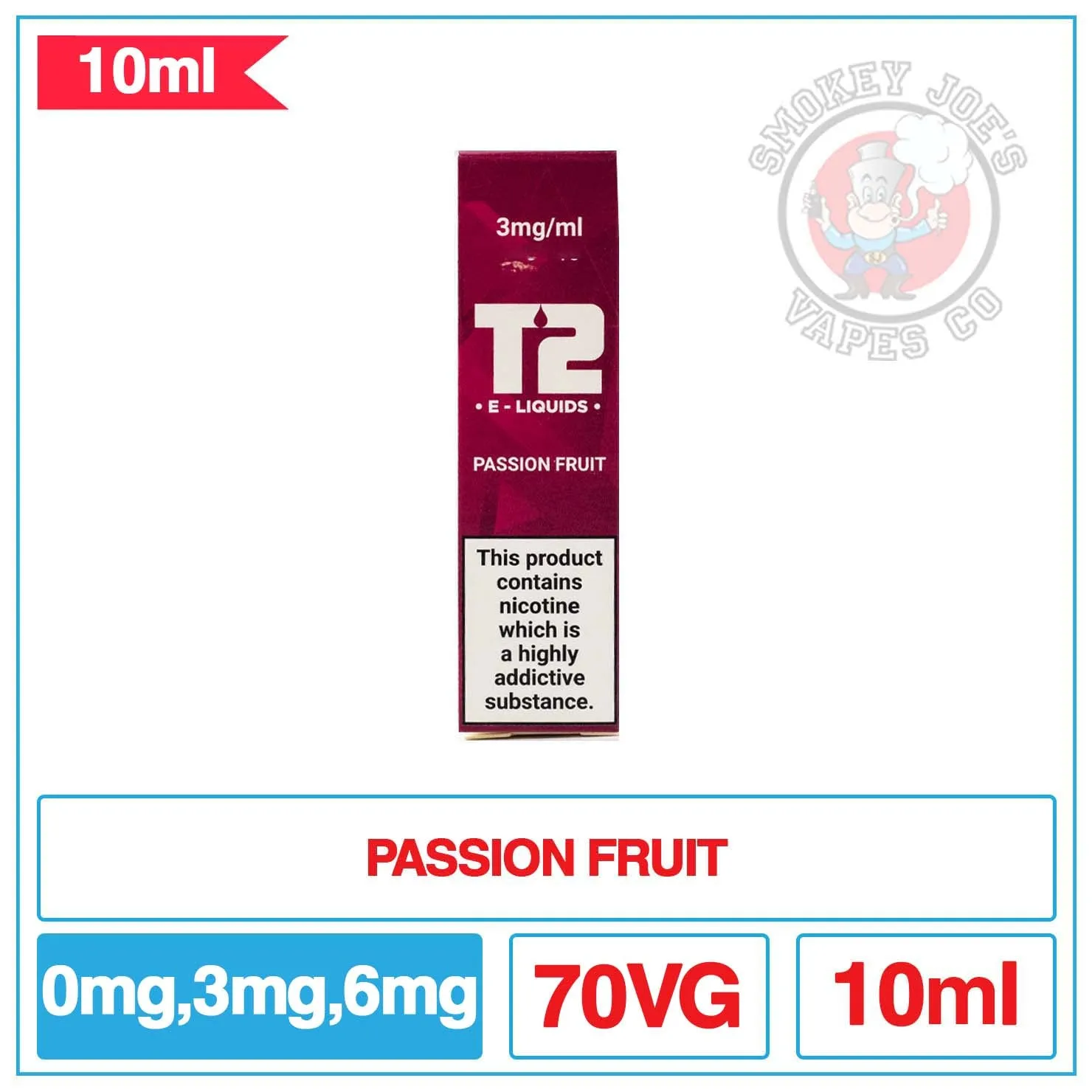 T2 - Passion Fruit - 10ml