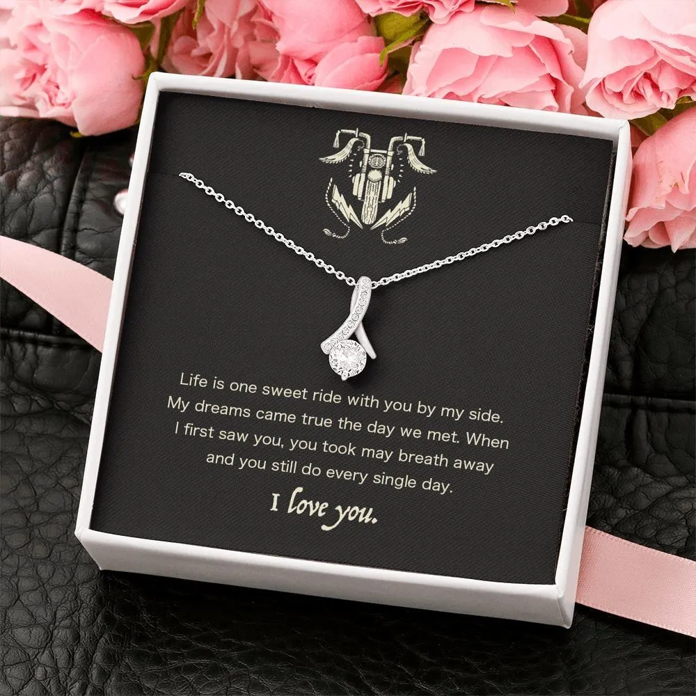 The Day We Met - Biker Necklace