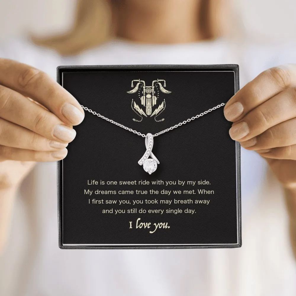 The Day We Met - Biker Necklace