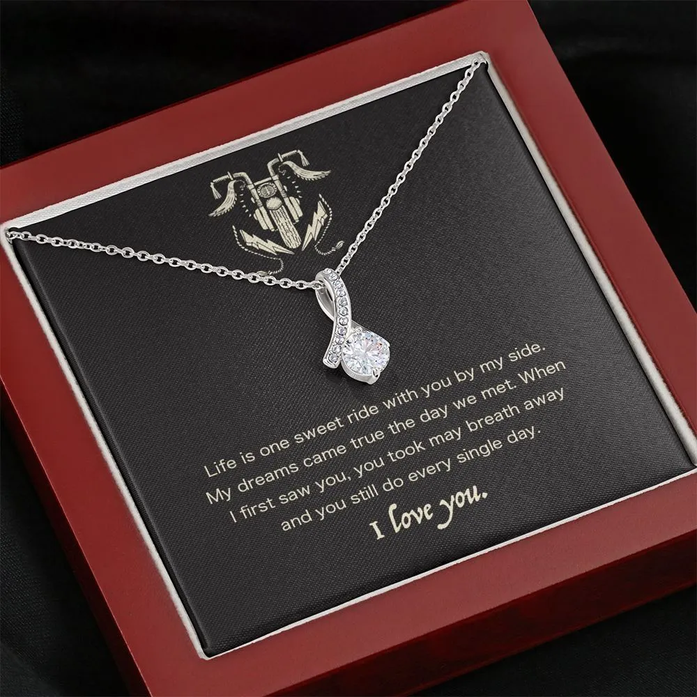 The Day We Met - Biker Necklace