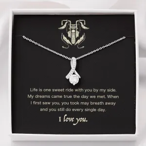 The Day We Met - Biker Necklace