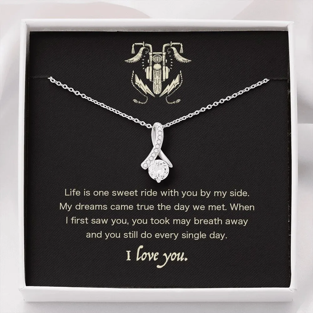 The Day We Met - Biker Necklace