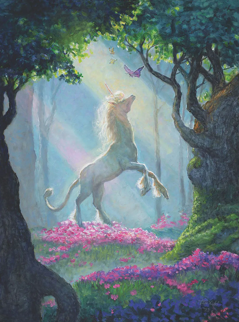 The Last Unicorn by Peter S. Beagle - Lettered Edition
