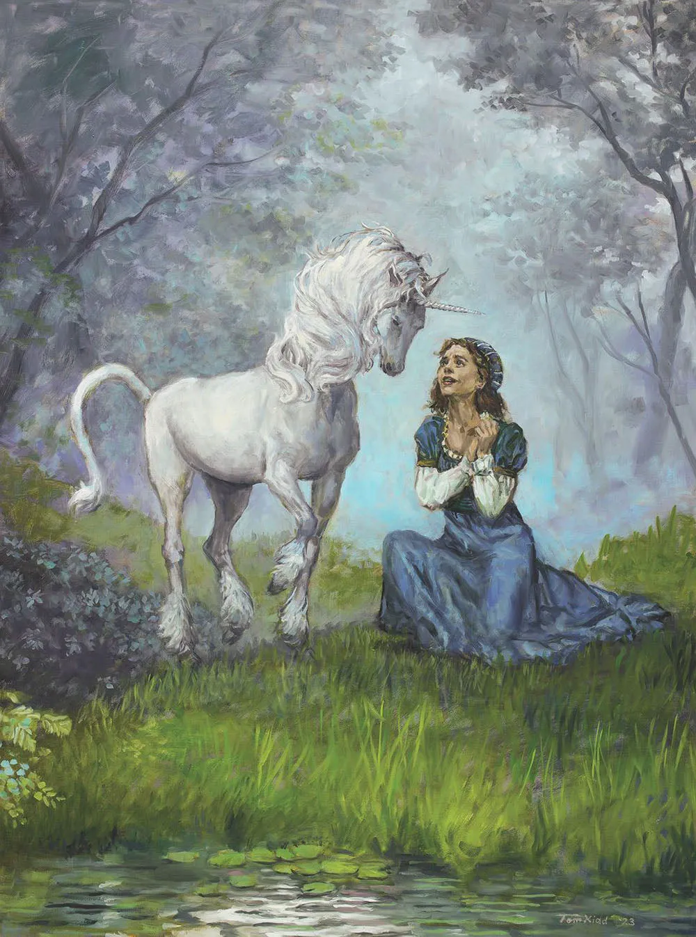 The Last Unicorn by Peter S. Beagle - Lettered Edition