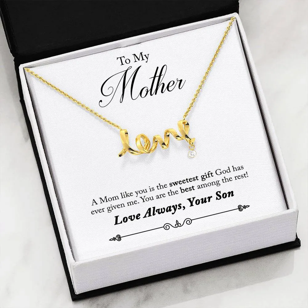 To Mother from Son