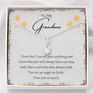 To My Grandma Necklace