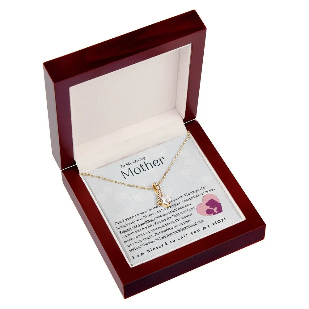 To My Loving Mother - You are my sunshine! (Limited Time Offer) - Alluring Beauty Necklace