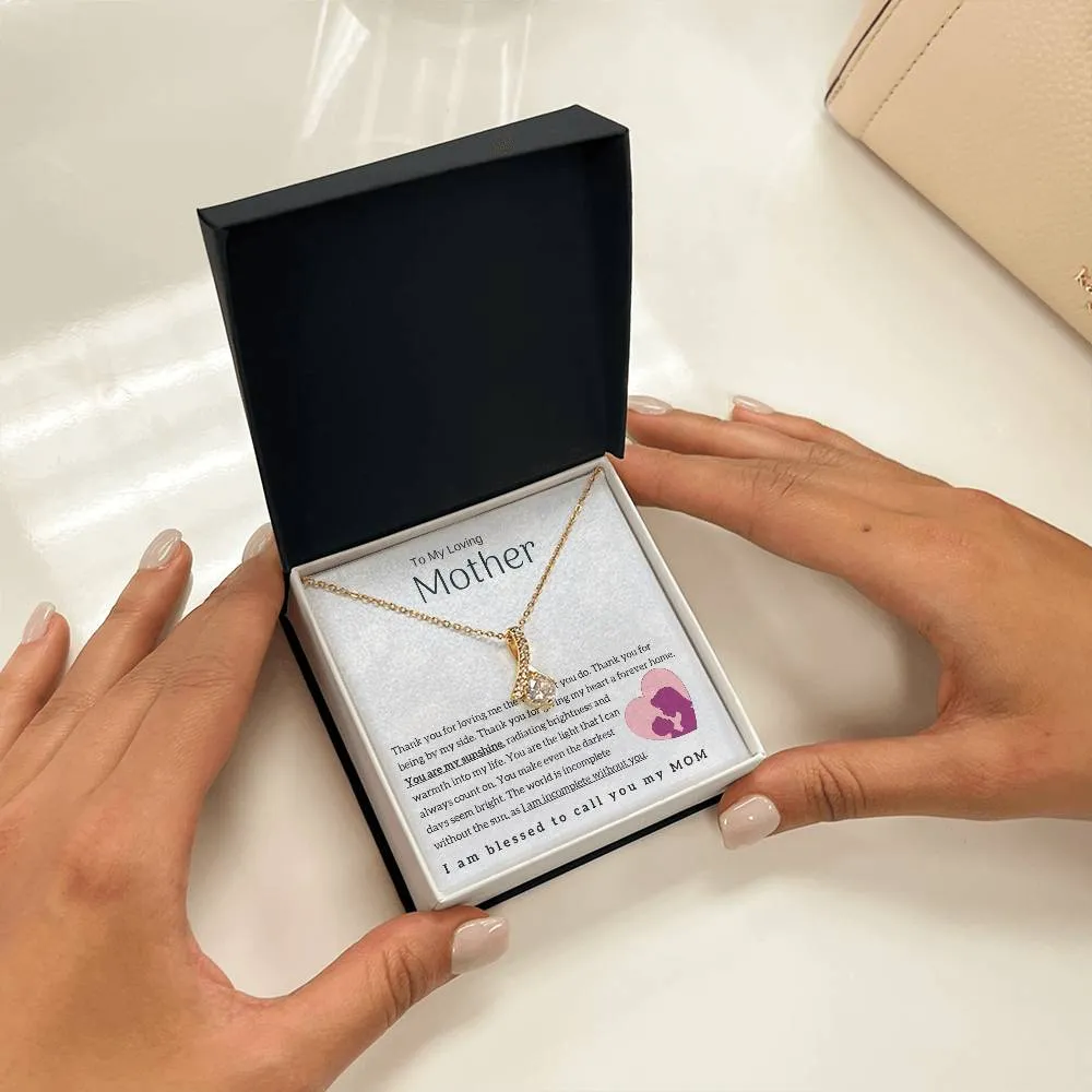 To My Loving Mother - You are my sunshine! (Limited Time Offer) - Alluring Beauty Necklace