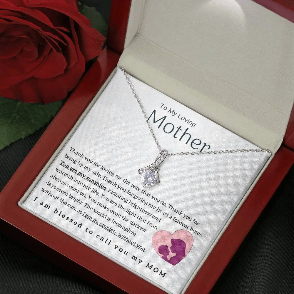 To My Loving Mother - You are my sunshine! (Limited Time Offer) - Alluring Beauty Necklace