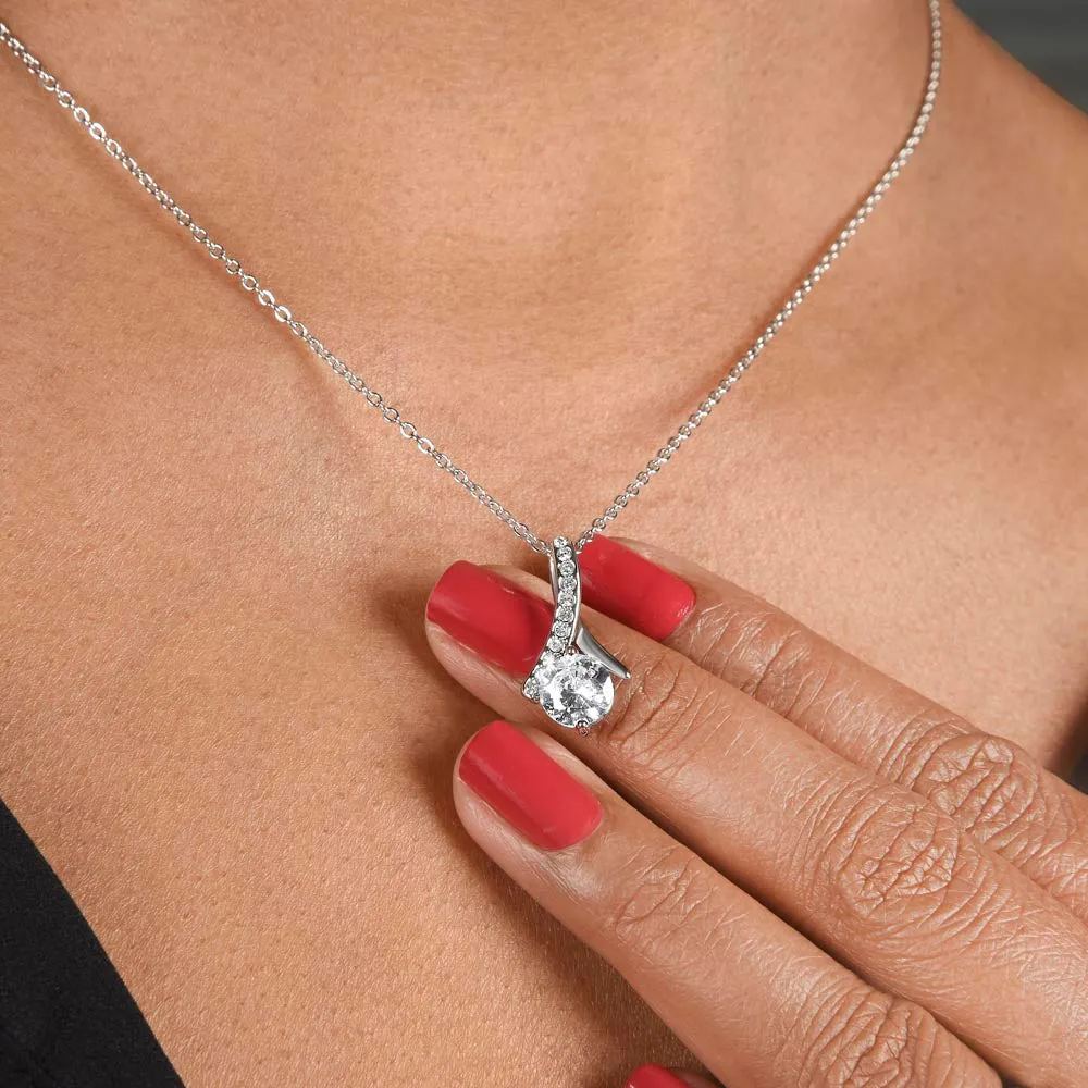 To My Loving Mother - You will always be my loving & caring Mother (Limited Time Offer) - Alluring Beauty Necklace