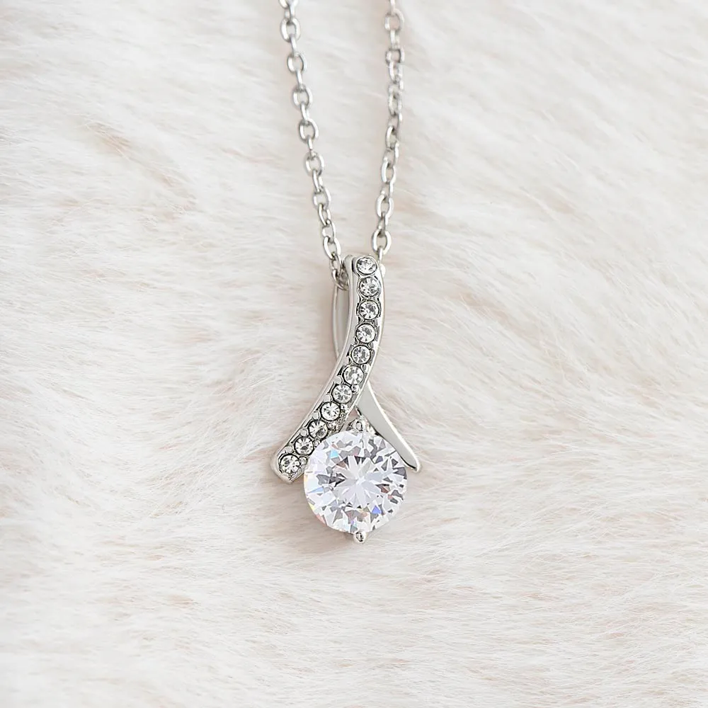To My Loving Mother - You will always be my loving & caring Mother (Limited Time Offer) - Alluring Beauty Necklace