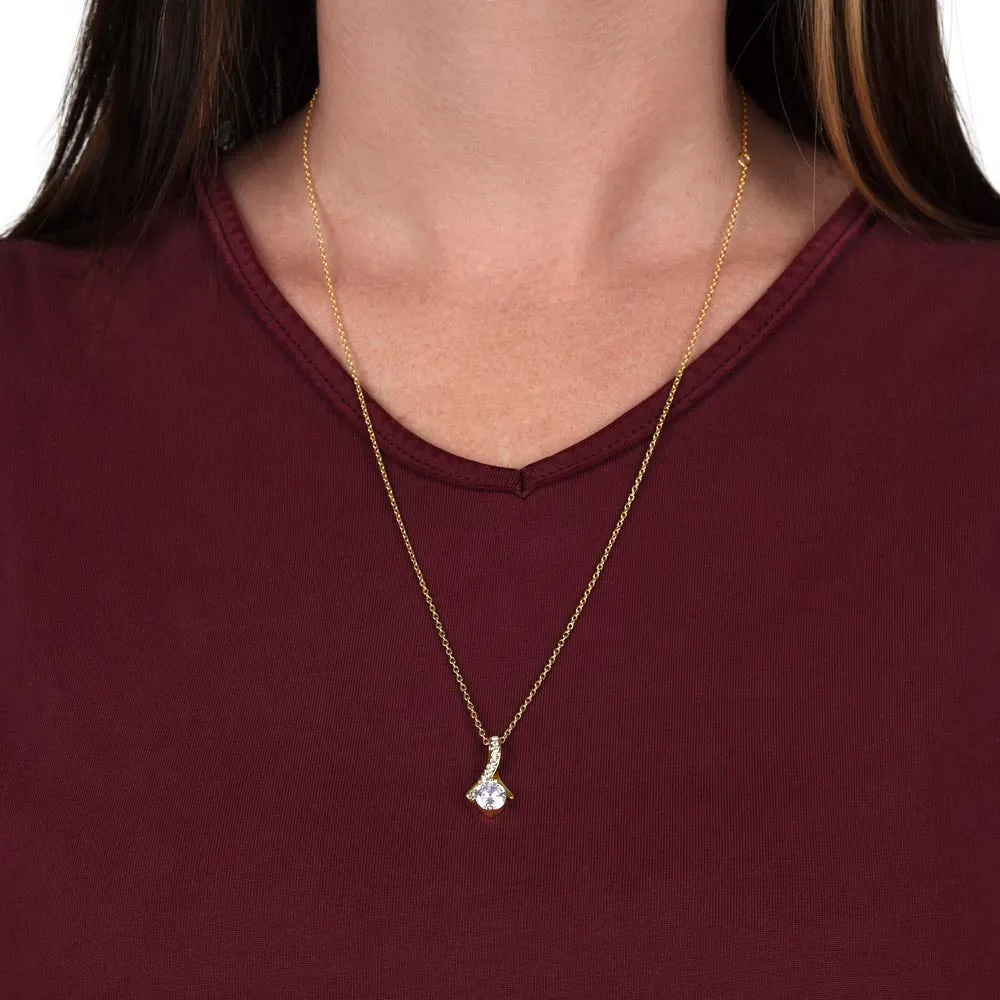 To My Loving Mother - You will always be my loving & caring Mother (Limited Time Offer) - Alluring Beauty Necklace