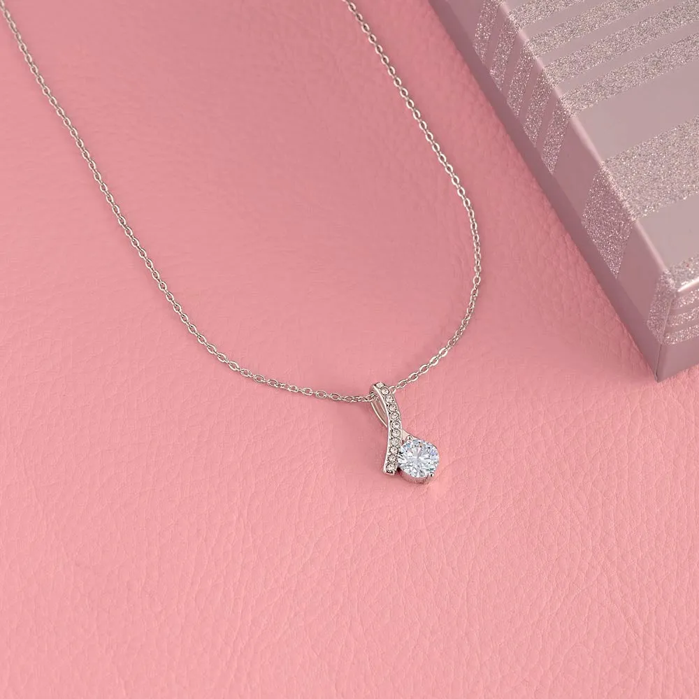 To My Loving Mother - You will always be my loving & caring Mother (Limited Time Offer) - Alluring Beauty Necklace
