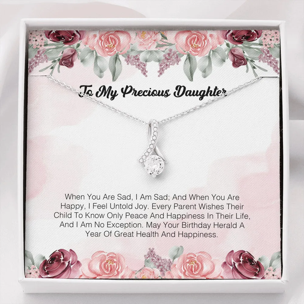 To My Precious Daughter - May Your Birthday Herald