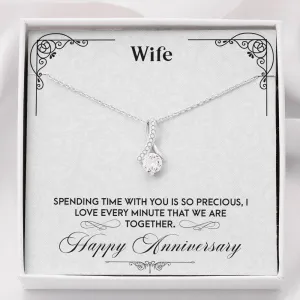 To my wife necklace gift