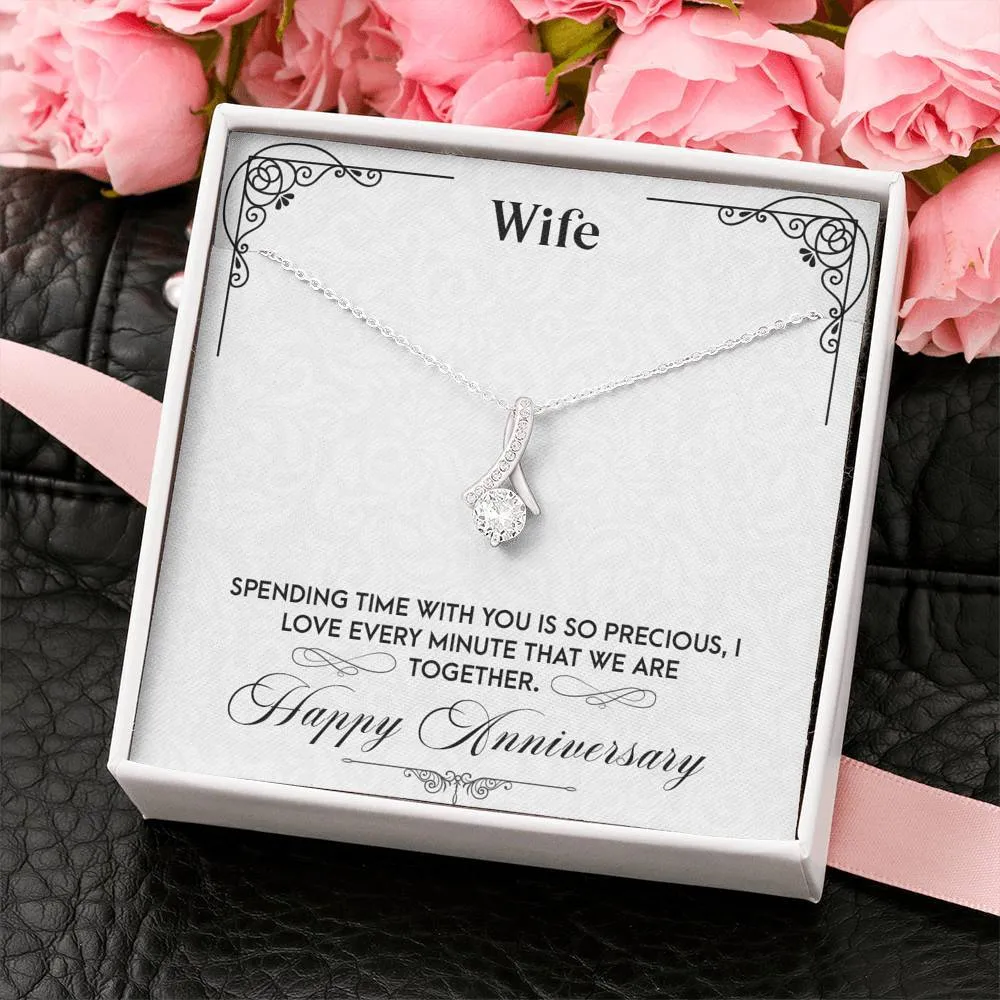 To my wife necklace gift
