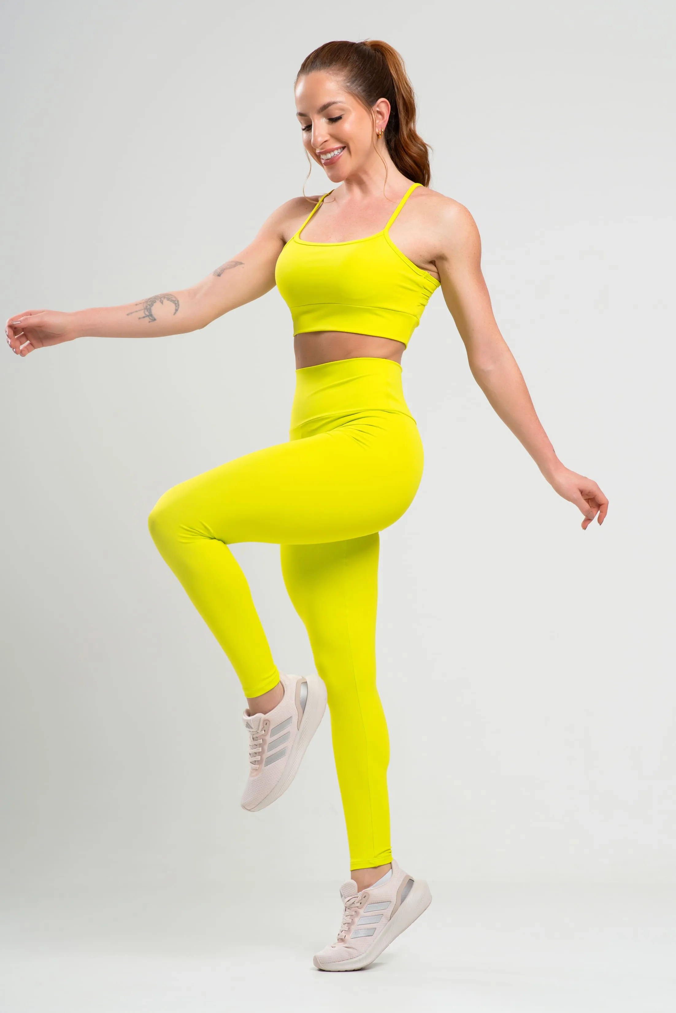 Top Detox Neon Lime Green