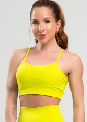 Top Detox Neon Lime Green
