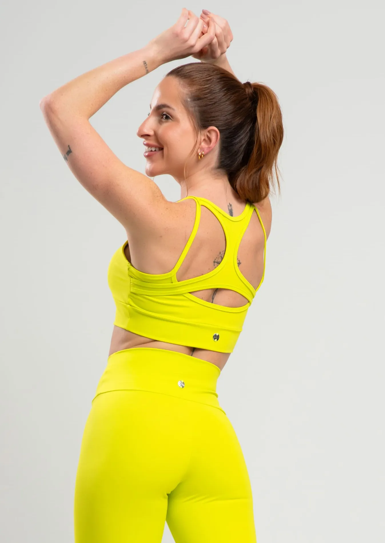 Top Detox Neon Lime Green
