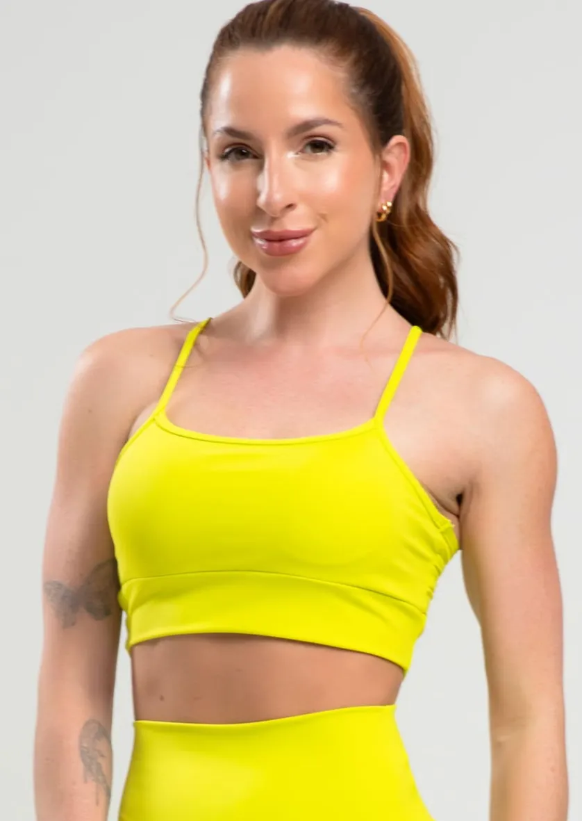 Top Detox Neon Lime Green