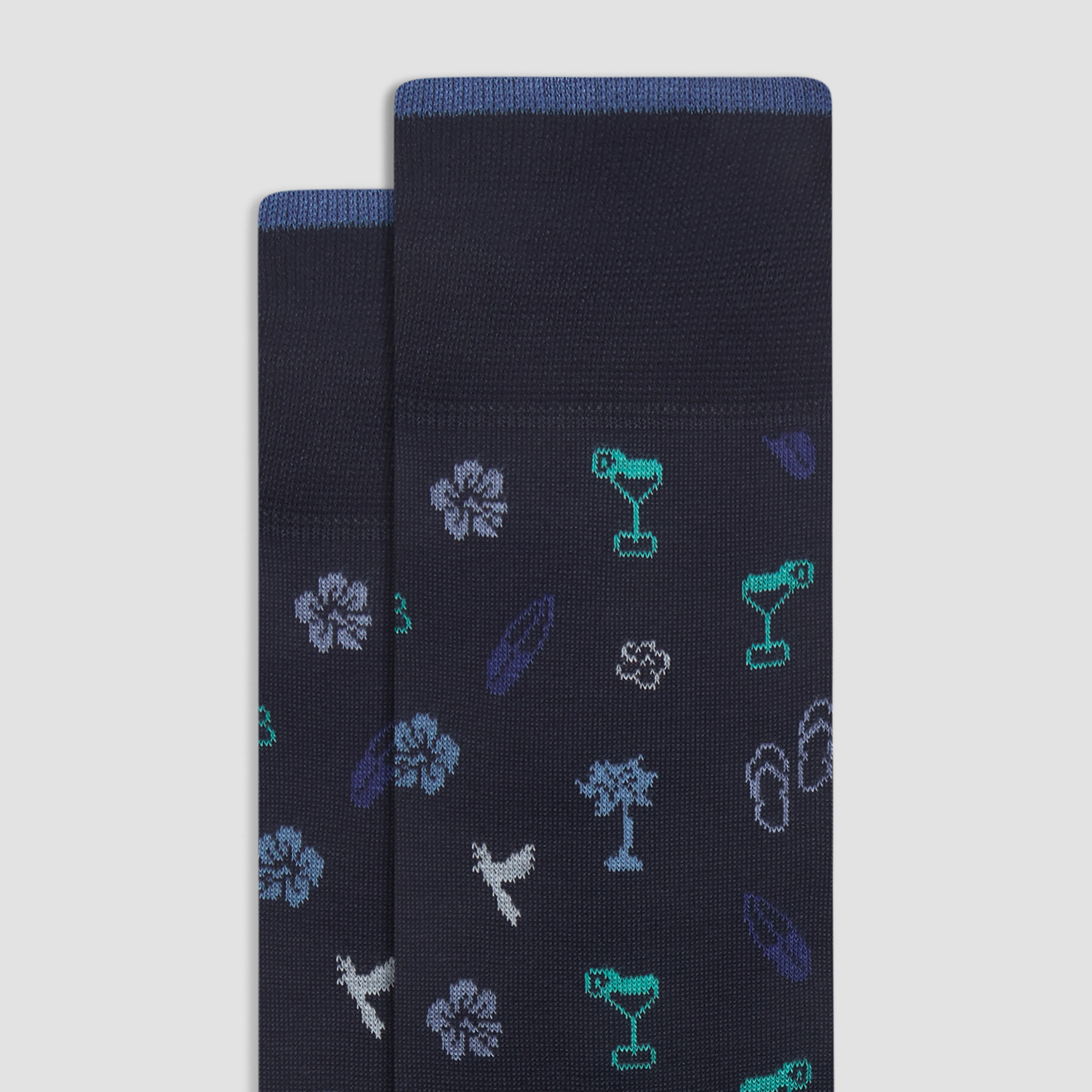 Tropical Cocktail Mid-Calf Socks