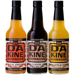 Tropical Syrup 3-Pack Mix-n-Match