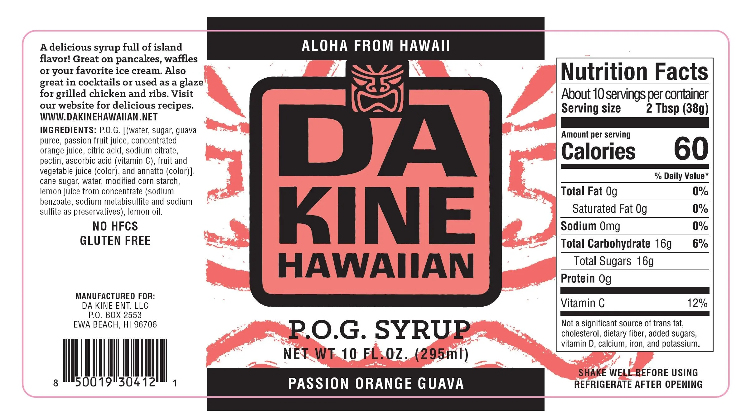 Tropical Syrup 3-Pack Mix-n-Match