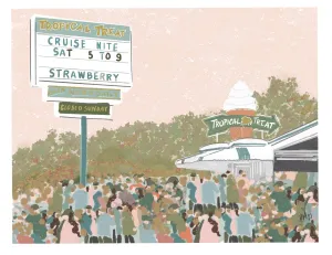 Tropical Treat, PA - Art Print