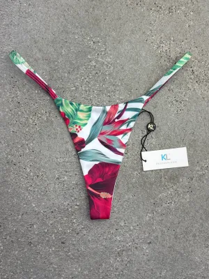Tulum Escape (Red) Bikini Bottom