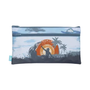Twin Zip Pencil Case - Island Vibes