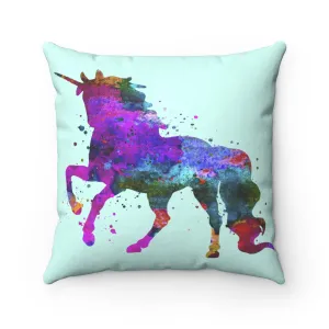 Unicorn Square Pillow