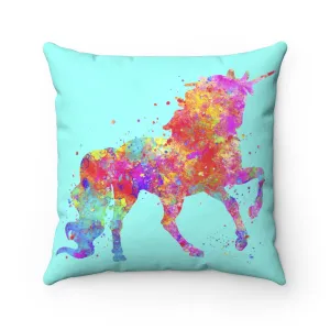 Unicorn Square Pillow