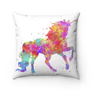 Unicorn Square Pillow