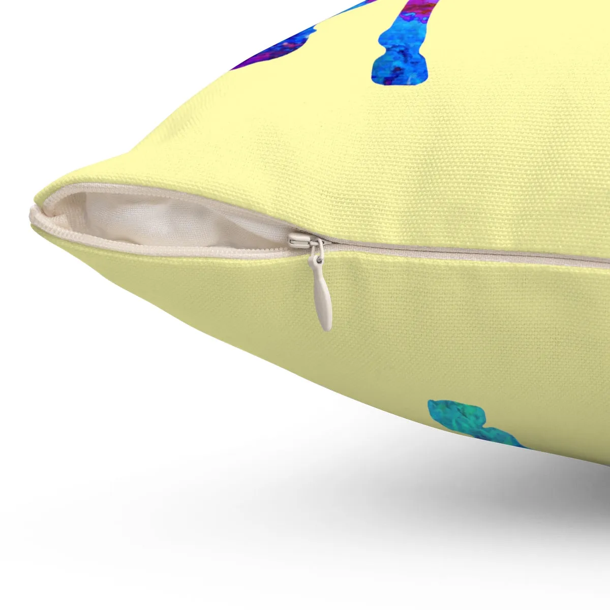 Unicorn Square Pillow
