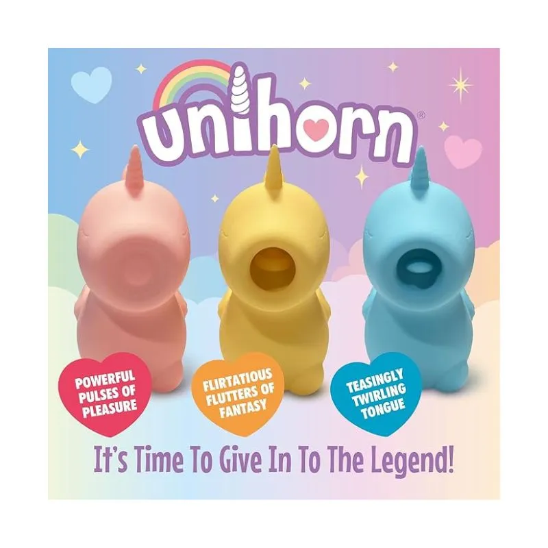 Unihorn Heart Throb Vibe Small Vibrator and Cute Ladies Personal Toys