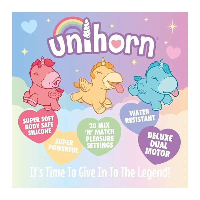 Unihorn Heart Throb Vibe Small Vibrator and Cute Ladies Personal Toys