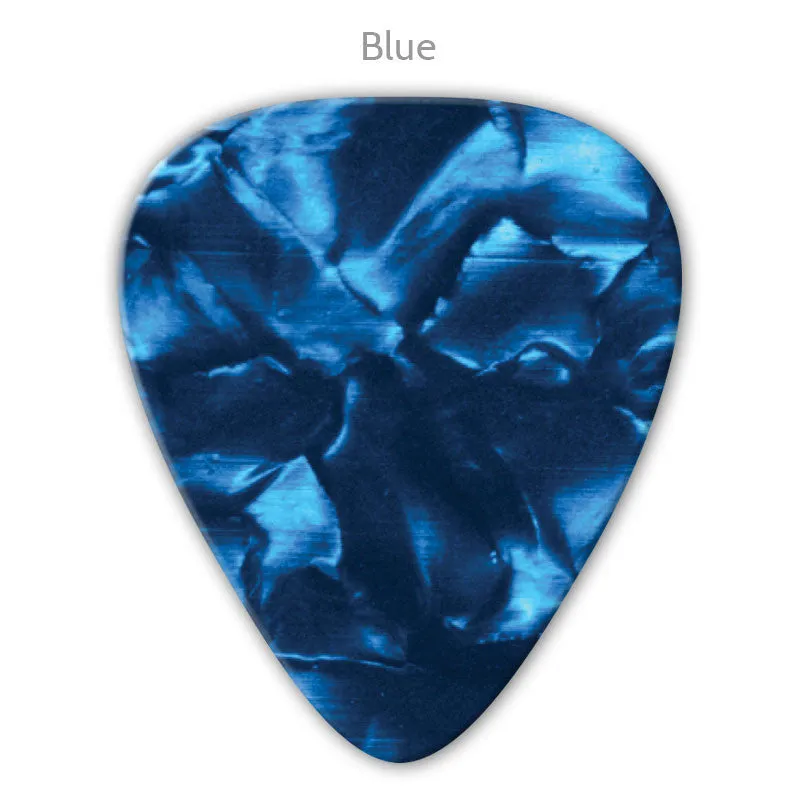Vintage Celluloid Printed Picks - Single Sided