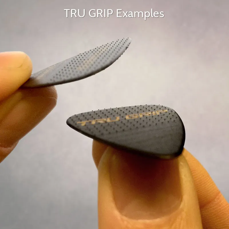 Vintage Celluloid TRU GRIP Picks - Double Sided